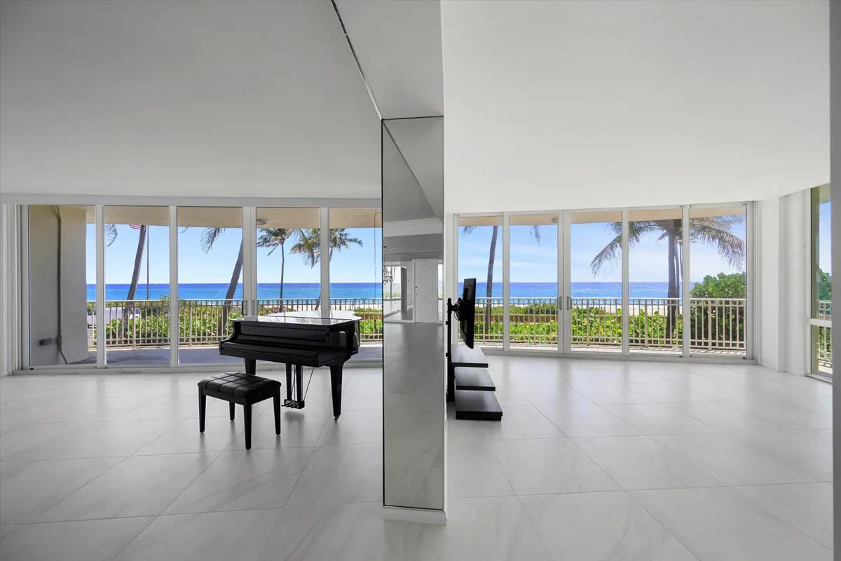 Living Room / Second Bedroom at 100 Royal Palm Way A2, Palm Beach
