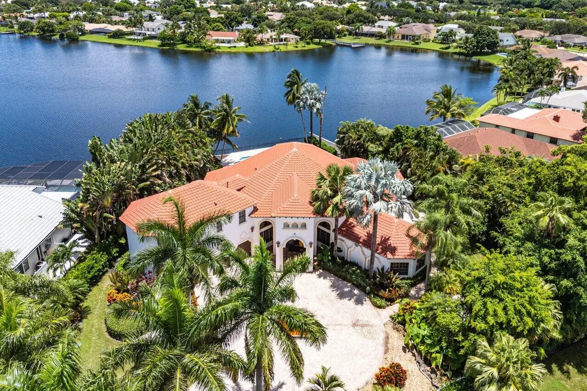 Aerial at 17654 Bocaire Way, Boca Raton