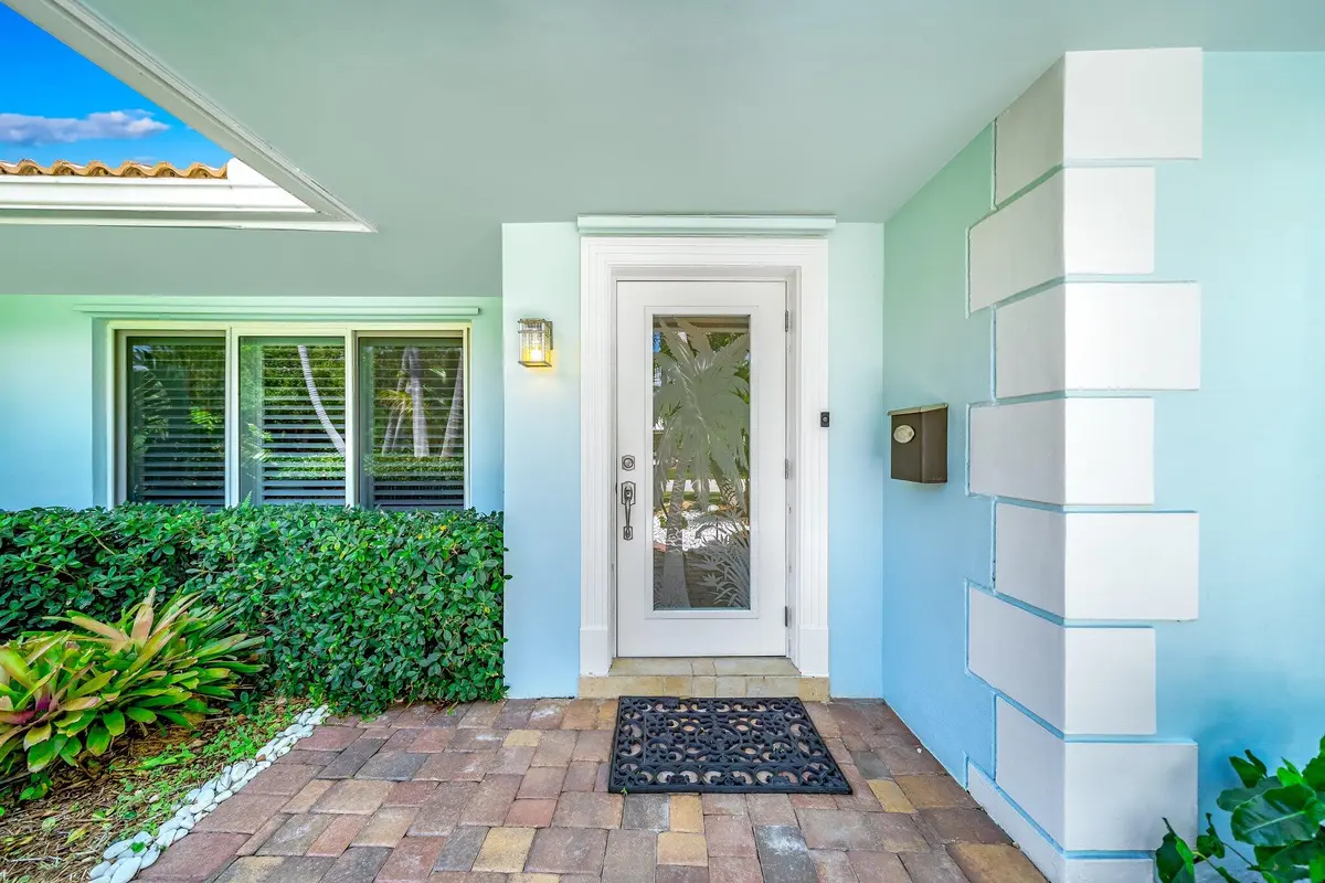 Front Door at 4010 NE 25th Avenue, Lighthouse Point