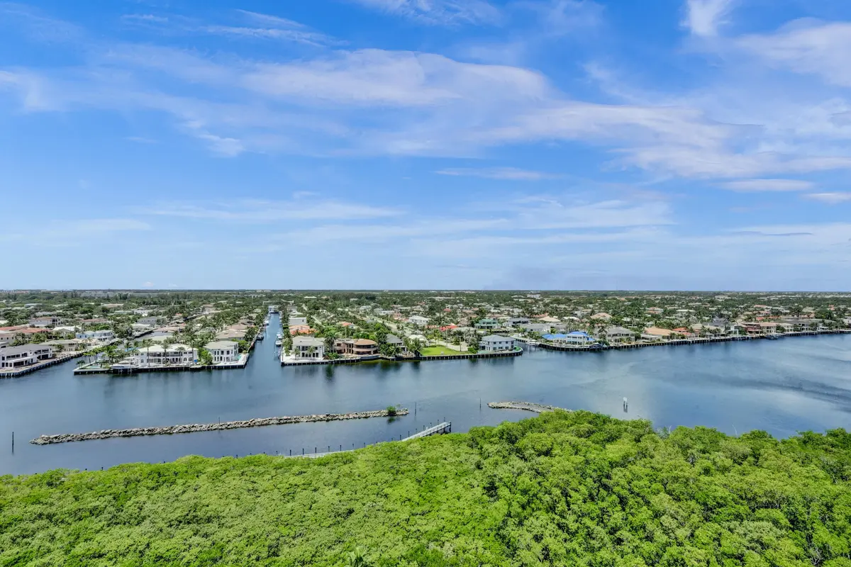 WEST VIEW OFF BALCONY at 3720 S Ocean Boulevard 1406/1407, Highland Beach