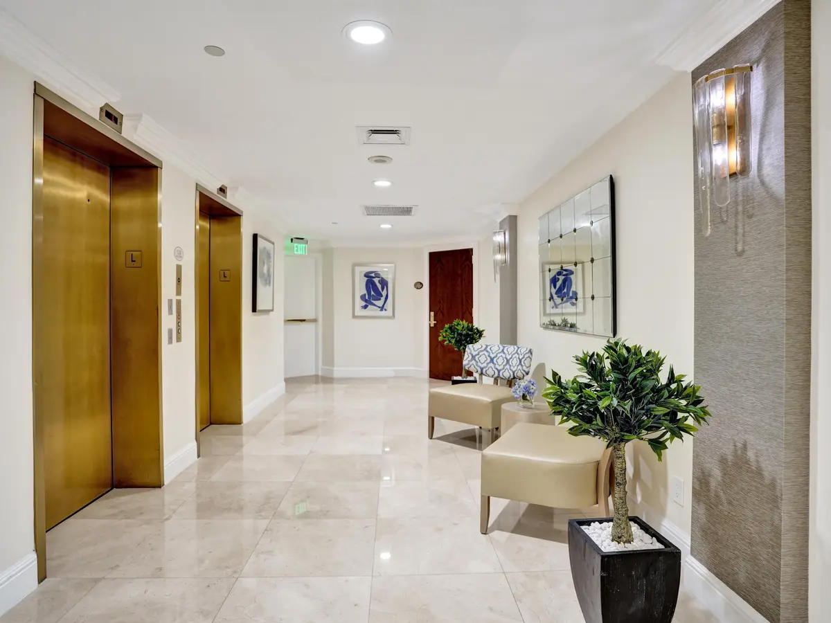 LOBBY ELEVATORS at 3720 S Ocean Boulevard 1406/1407, Highland Beach