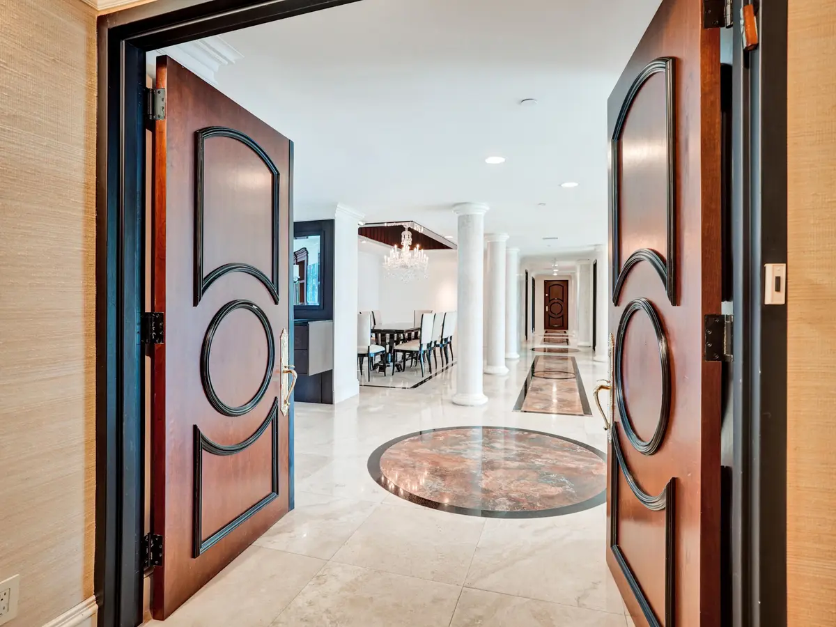 PRIVATE DOUBLE DOOR ENTRANCE at 3720 S Ocean Boulevard 1406/1407, Highland Beach