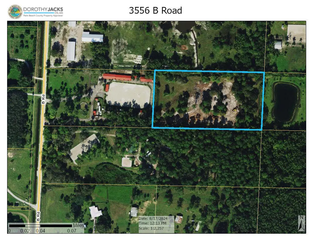 3556 B Road Location at 3556 B Road, Loxahatchee Groves