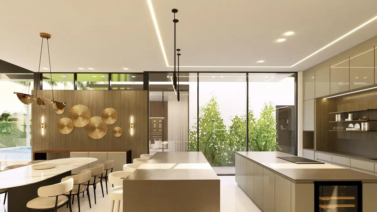 Kitchen at 300 NE 11th Street, Boca Raton