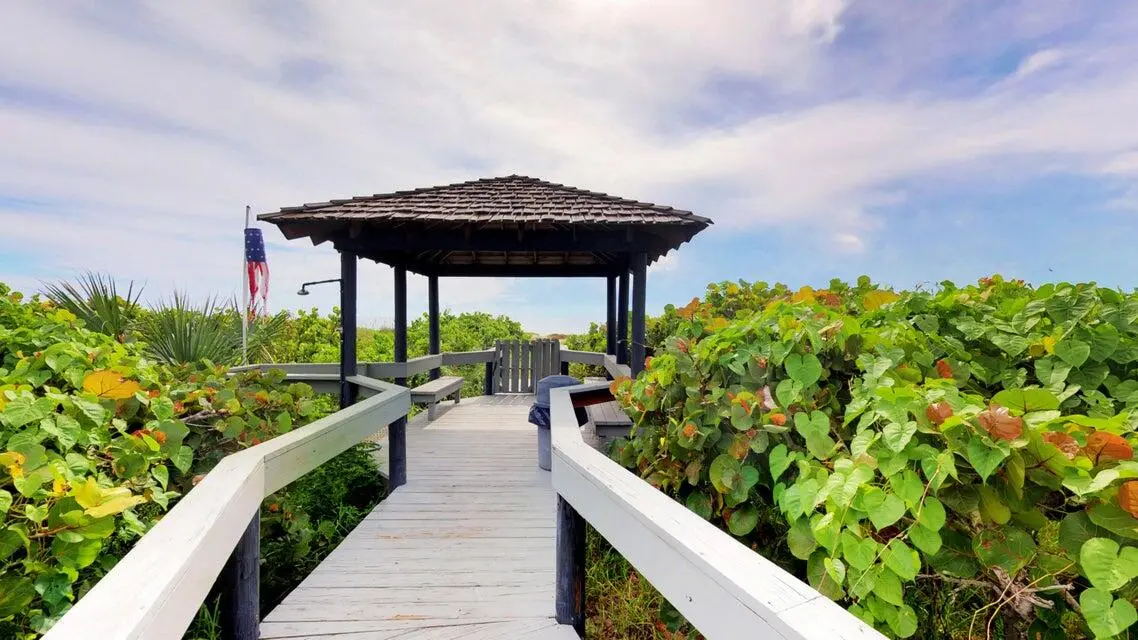 condo beach path at 2800 N Highway A1a 201, Hutchinson Island