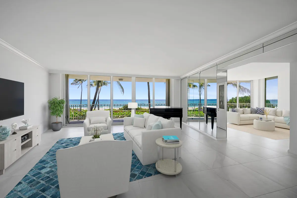 Virtually Staged at 100 Royal Palm Way A2, Palm Beach