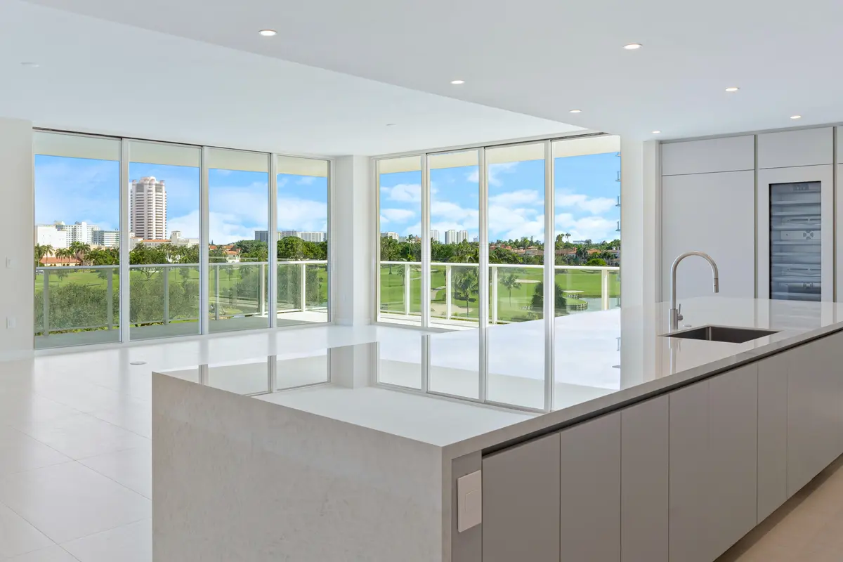1. ALINA - Residence 502 - Kitchen + Gre at 210 SE Mizner Boulevard 502, Boca Raton