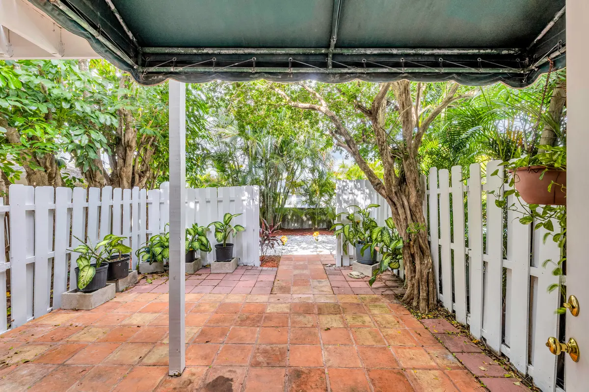 View from front door at 1912 NE 6th Street, Deerfield Beach