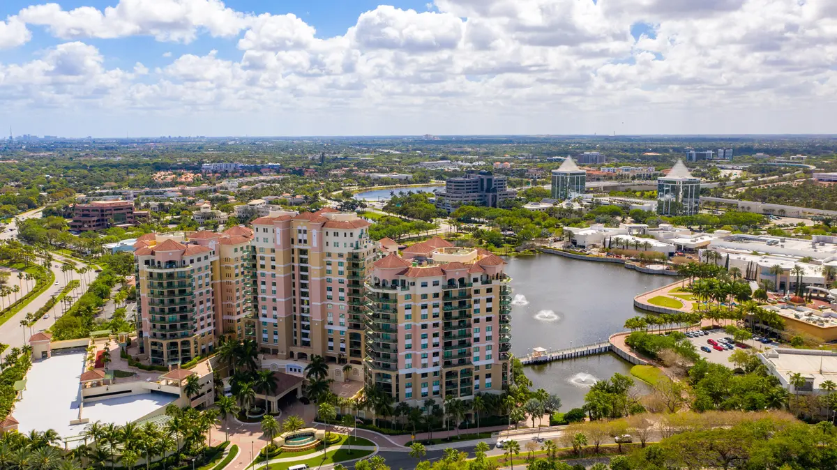 Front Elevation of the Landmark at 3620 Gardens Parkway 802b, Palm Beach Gardens