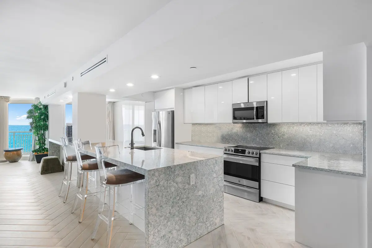 Renovated Spacious Kitchen at 3600 S Ocean Boulevard 502, South Palm Beach