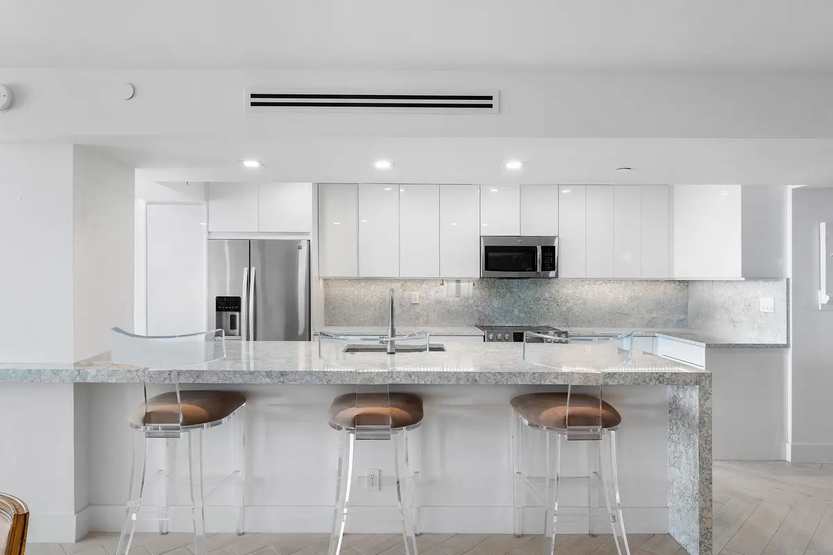 Gorgeous Renovated Kitchen at 3600 S Ocean Boulevard 502, South Palm Beach