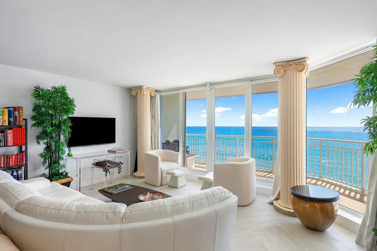 Expansive living Room Area at 3600 S Ocean Boulevard 502, South Palm Beach