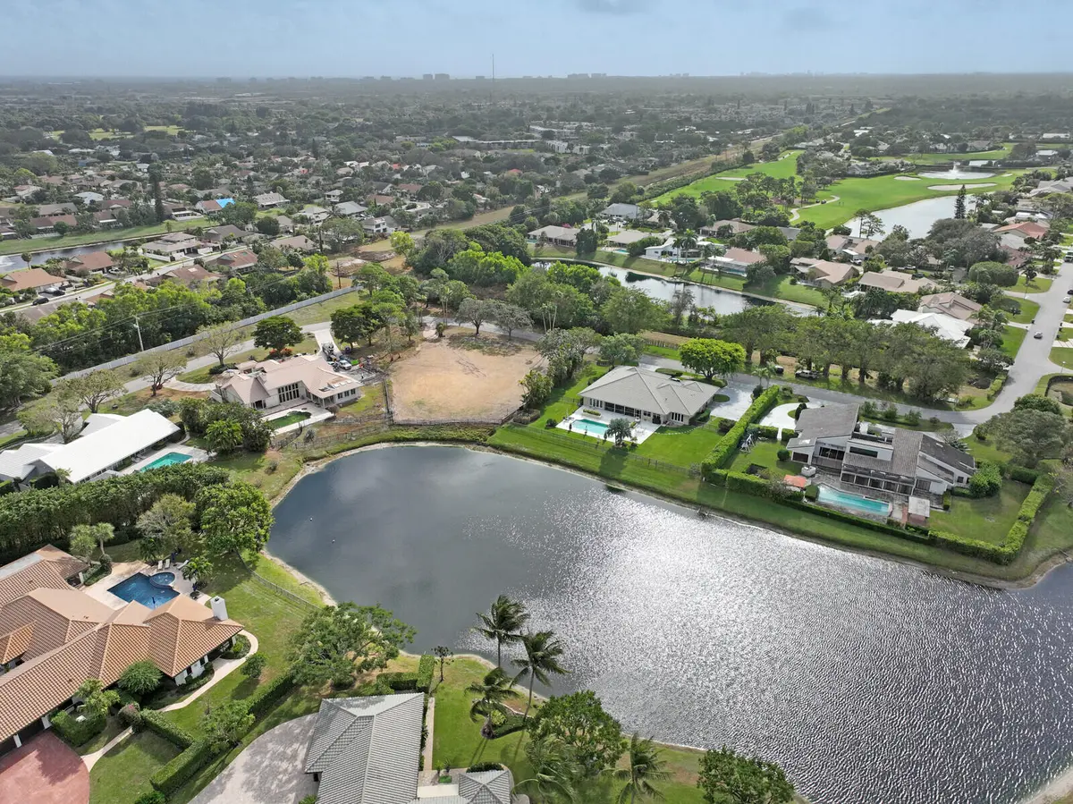 Aerial at 330 Glenwood Drive, Delray Beach