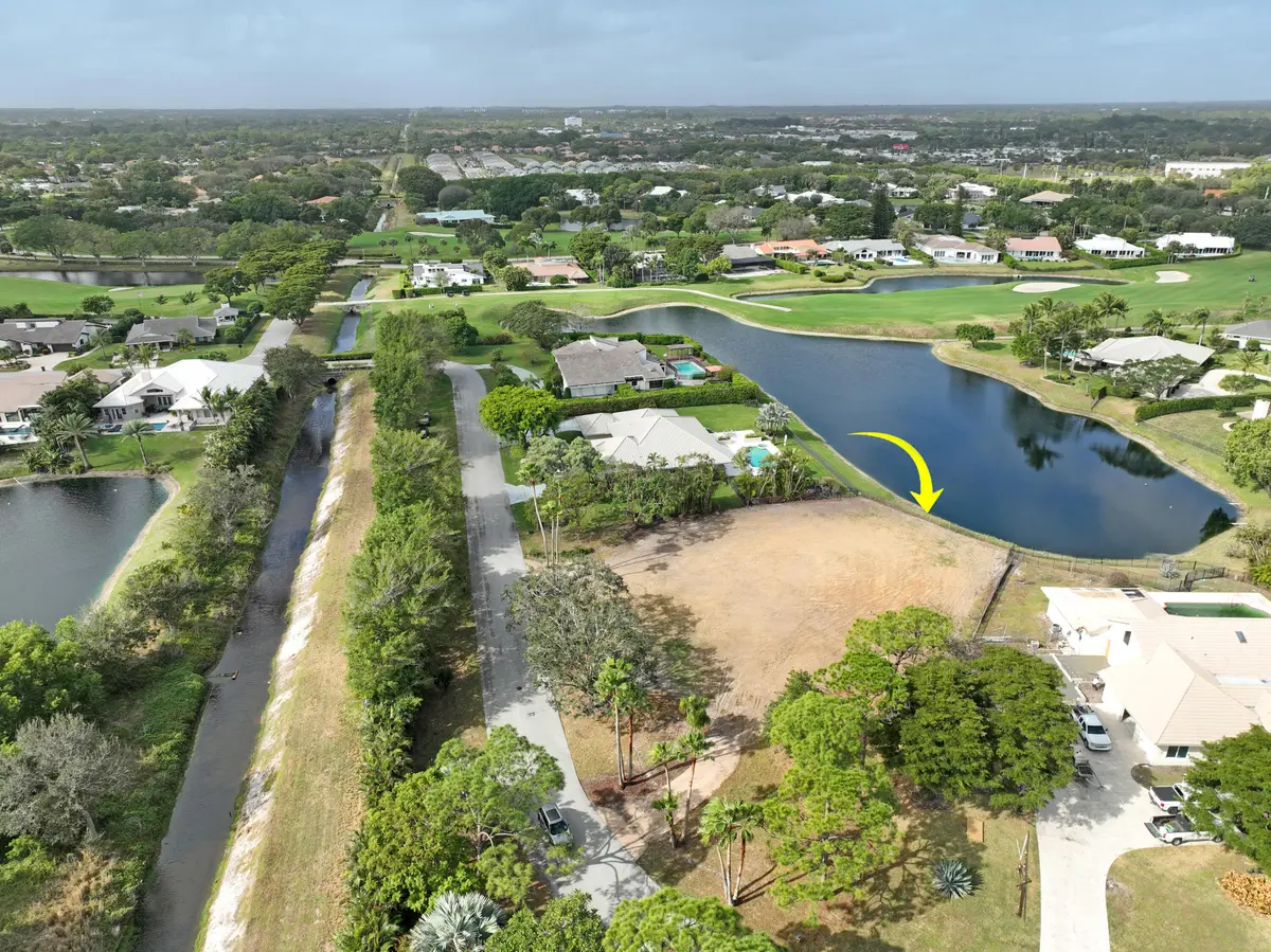 Aerial View at 330 Glenwood Drive, Delray Beach