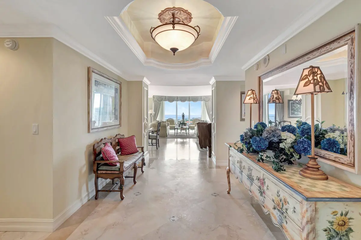 Foyer at 3720 S Ocean Boulevard 1001, Highland Beach