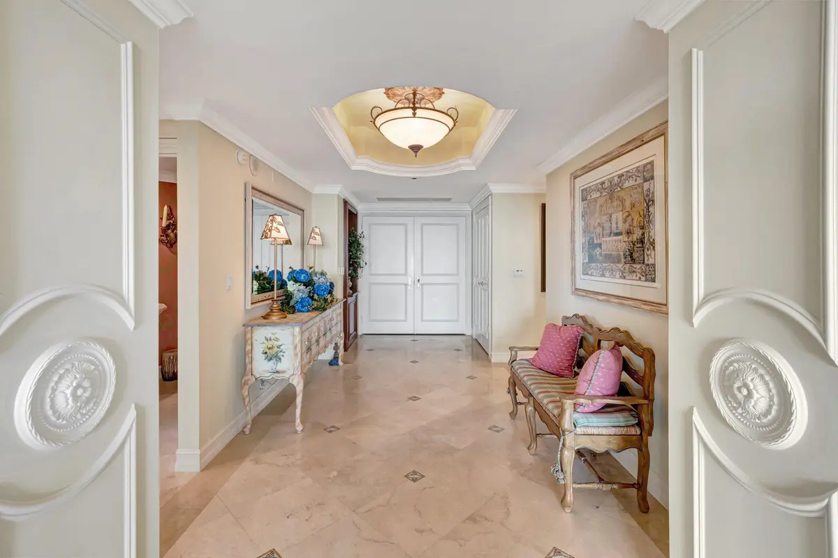Foyer at 3720 S Ocean Boulevard 1001, Highland Beach