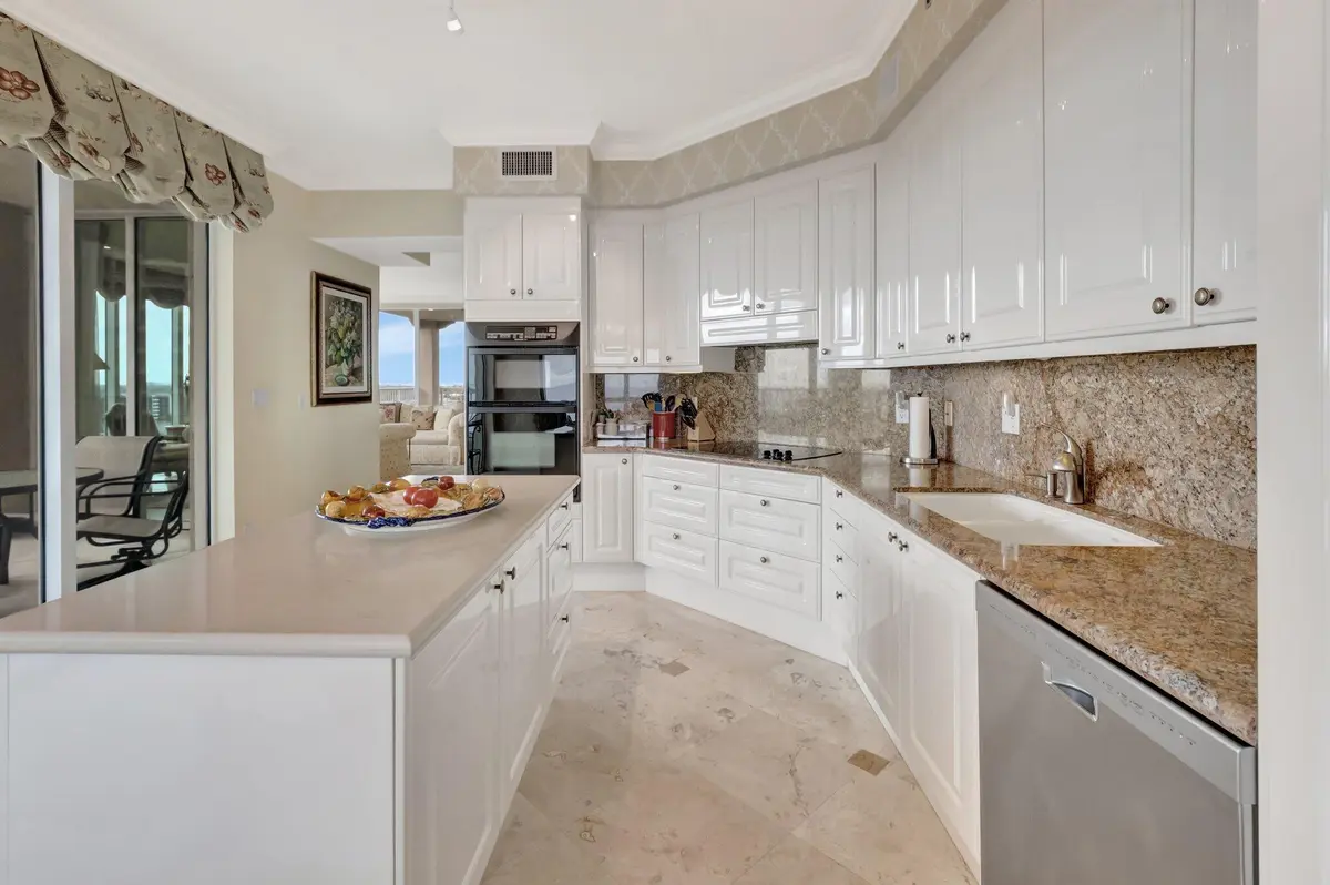 Kitchen at 3720 S Ocean Boulevard 1001, Highland Beach