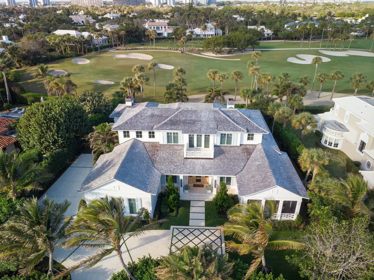 Aerial Front at 11329 Turtle Beach Road, North Palm Beach