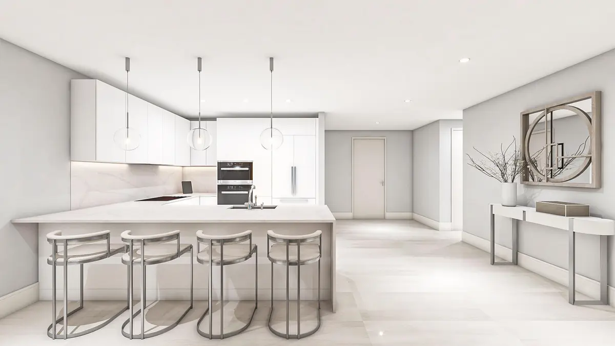 KITCHEN at 220 Lake Shore Drive 1509, Lake Park