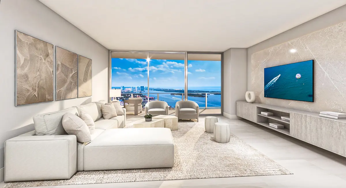 LIVING AREA at 220 Lake Shore Drive 1509, Lake Park