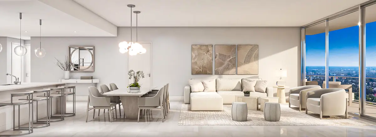 LIVING AREA at 220 Lake Shore Drive 1509, Lake Park