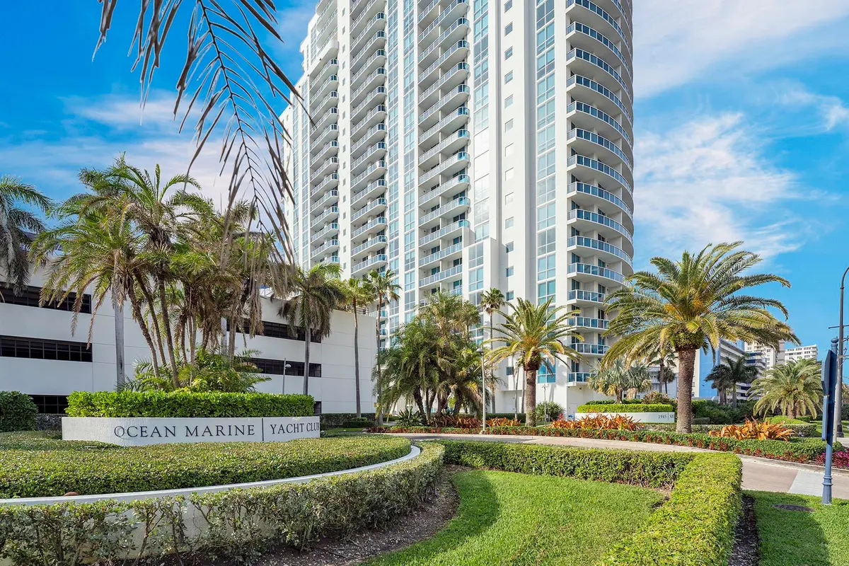 Community entrance at 1945 S Ocean Drive 702, Hallandale Beach