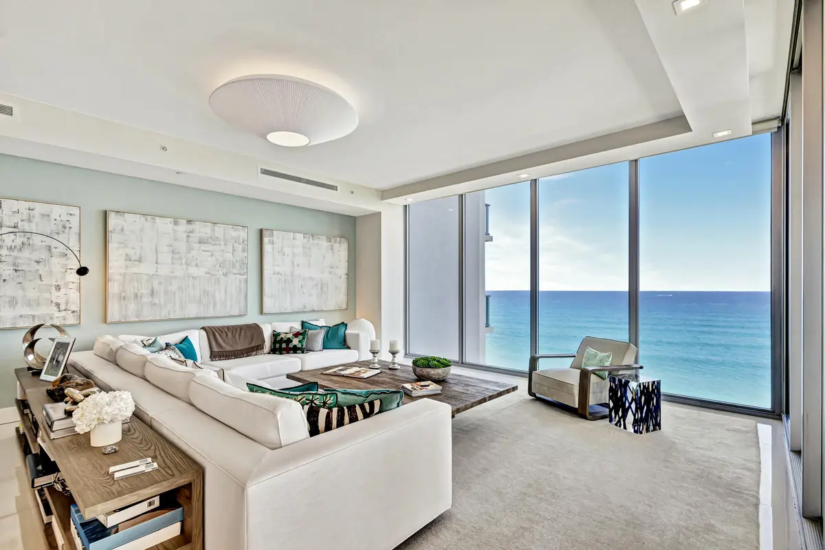 Great Room at 5000 N Ocean Drive 803, Riviera Beach