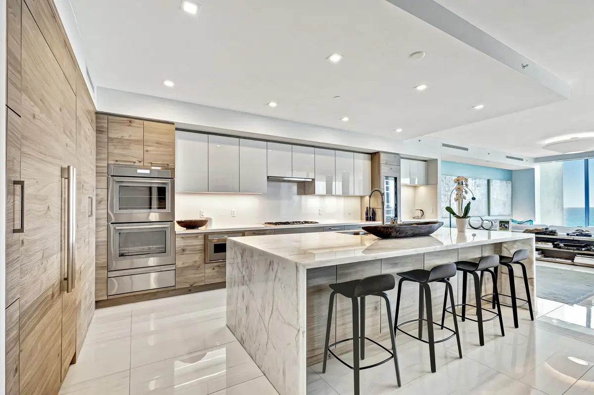 Kitchen at 5000 N Ocean Drive 803, Riviera Beach