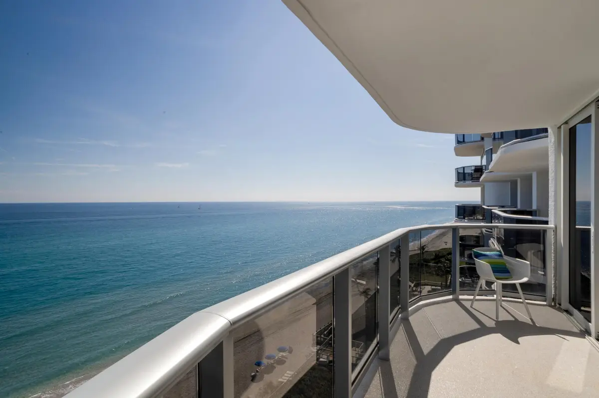 BALCONY VIEW at 350 S Ocean Boulevard 10-D, Boca Raton