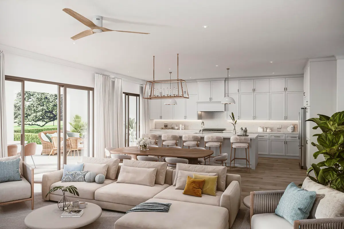 Interior Living Room Final at 8636 SE Mars Street, Hobe Sound