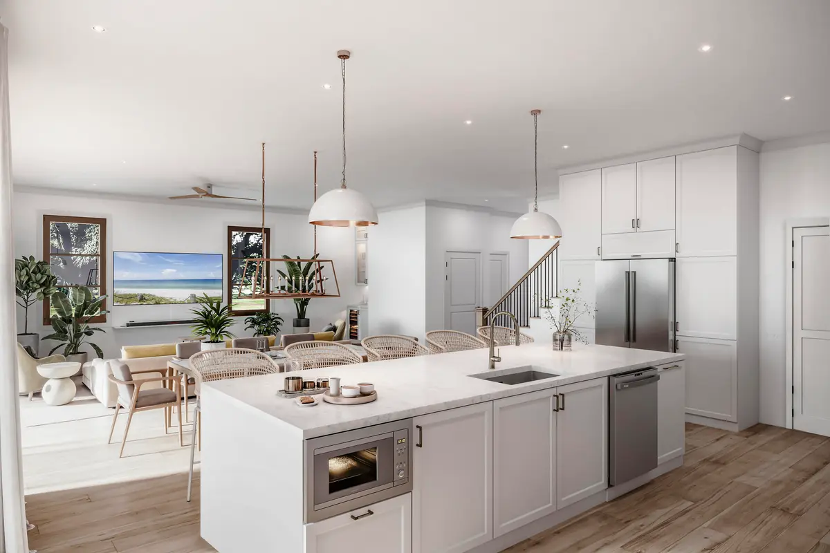 Interior Kitchen Final at 8617 SE Neptune Street, Hobe Sound