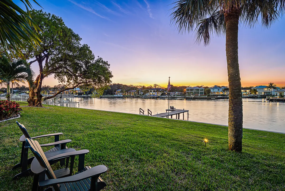 Sunset View & Dock at 2177 Radnor Court, North Palm Beach