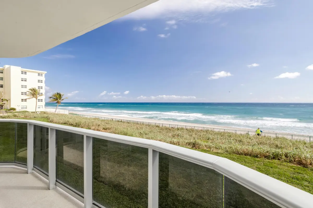 BALCONY VIEW at 350 S Ocean Boulevard 1-A, Boca Raton