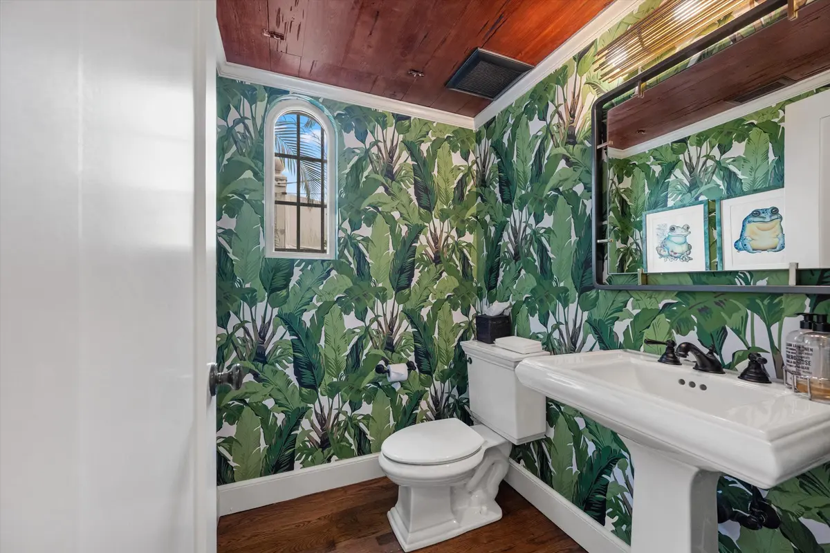 Powder Room at 2411 Aravale Road, West Palm Beach