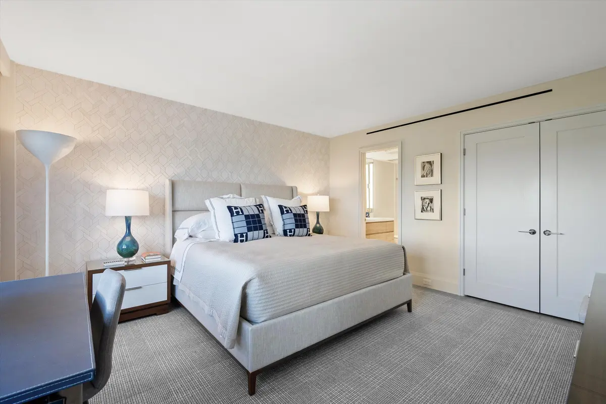 Primary Bedroom at 250 Bradley Place Ph 707, Palm Beach