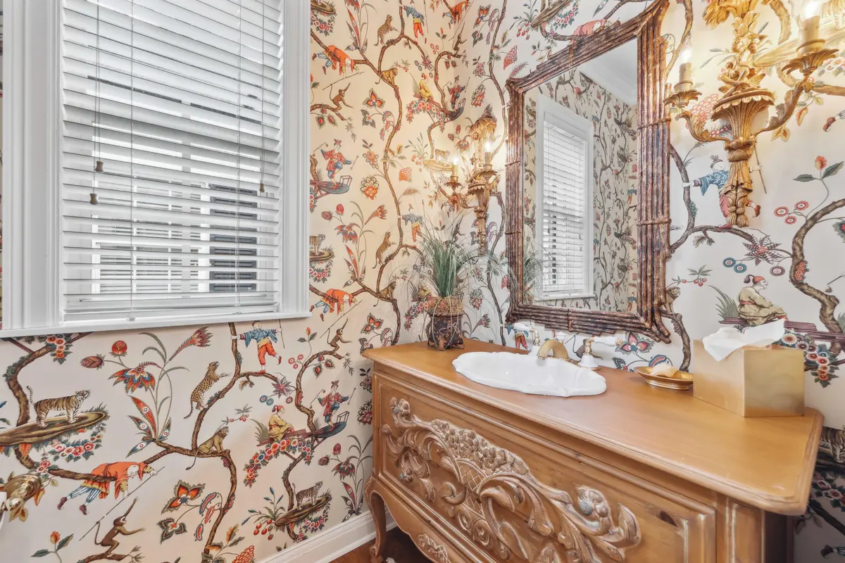 Powder Bath at 26 Country Road, Village of Golf