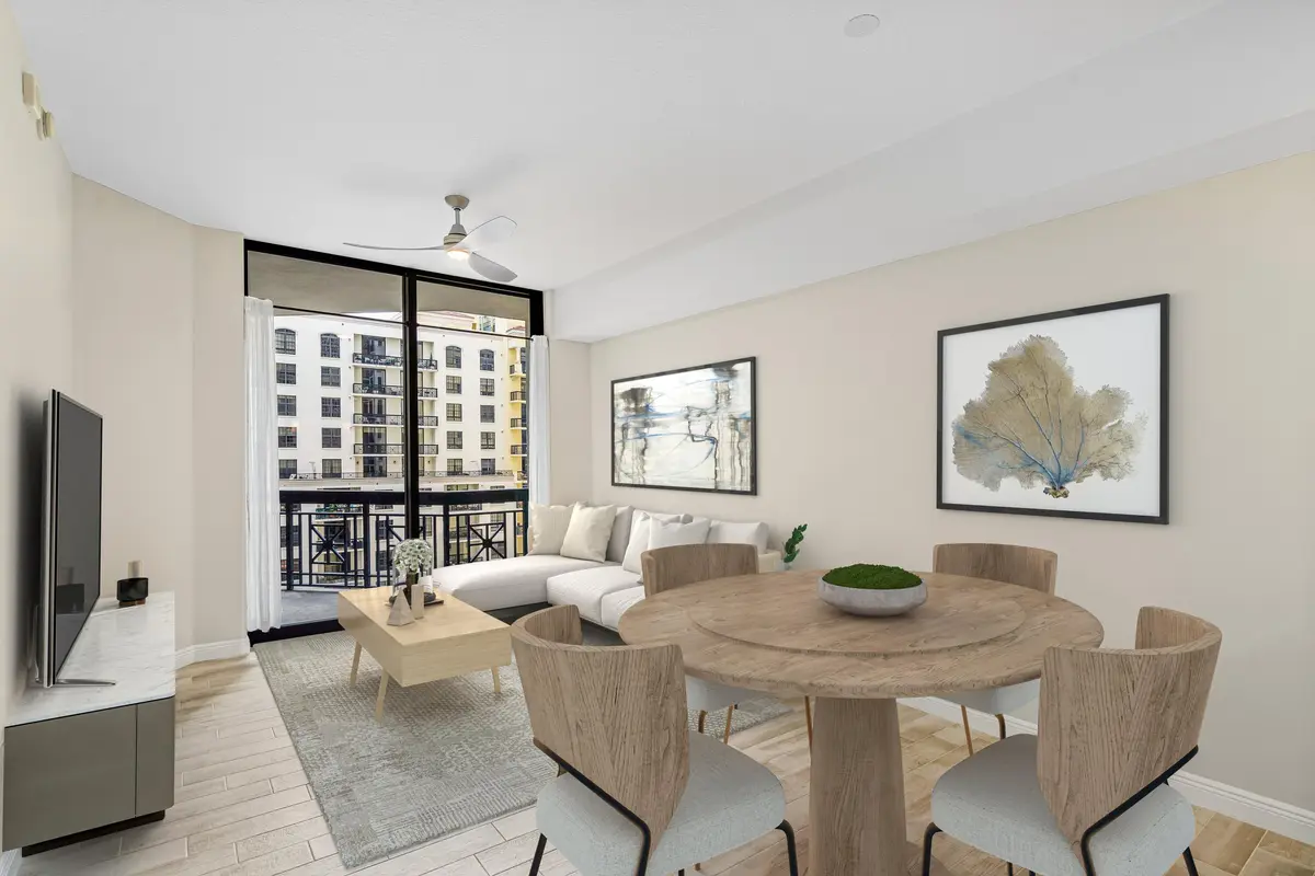 Spacious Living Room at 701 S Olive Avenue 1011, West Palm Beach
