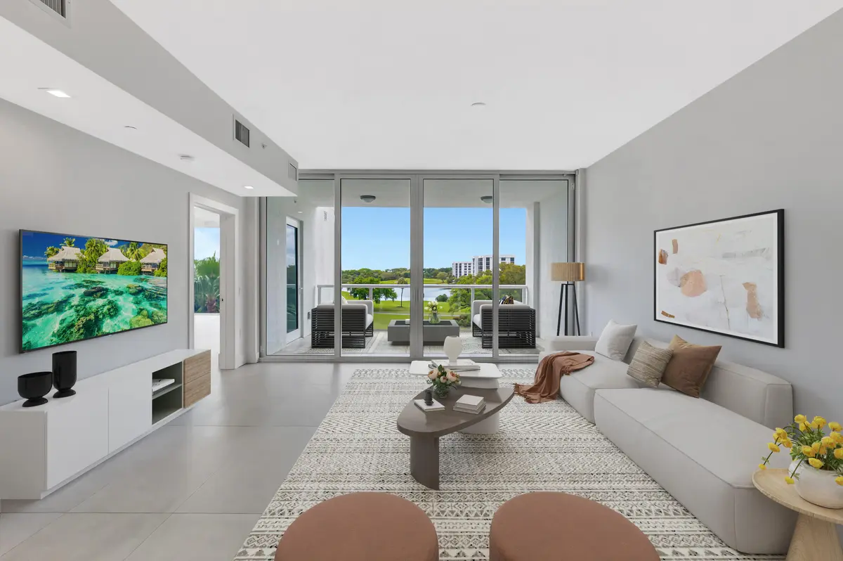 Living Room at 20155 Boca West Drive C304, Boca Raton