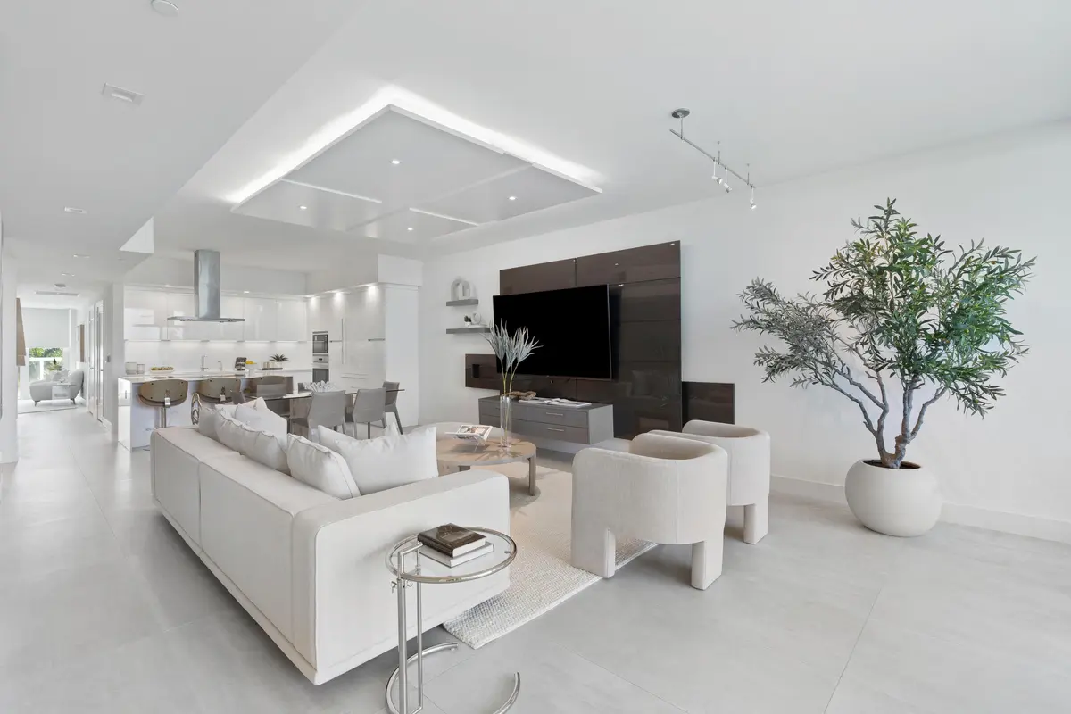 LIVING ROOM, DINING ROOM at 20155 Boca West Drive C405, Boca Raton