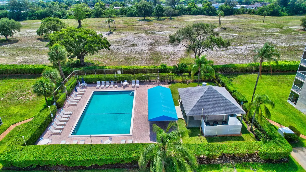 5700 pool aerial at 5700 NW 2nd Avenue 401, Boca Raton