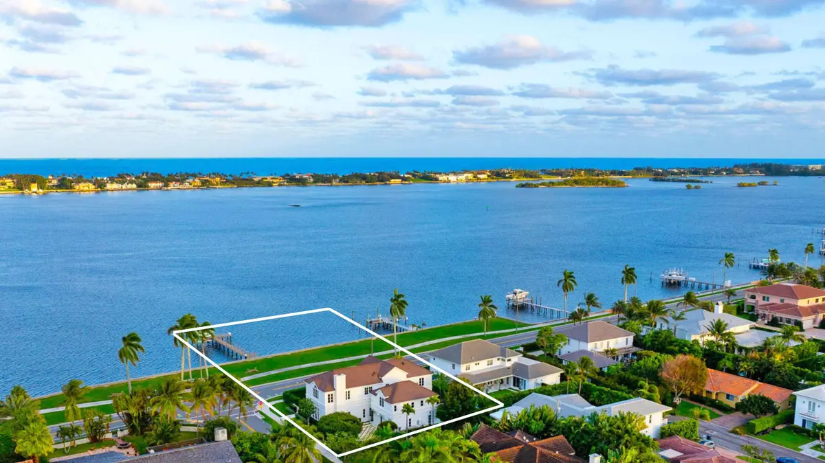Aerial South East Facing at 5501 S Flagler Drive, West Palm Beach