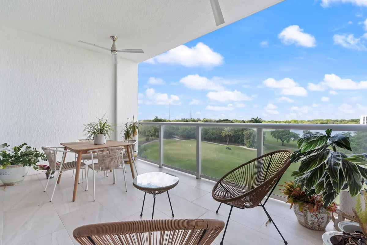 PANORAMIC VIEW FROM TERRACE at 20155 Boca West Drive C405, Boca Raton