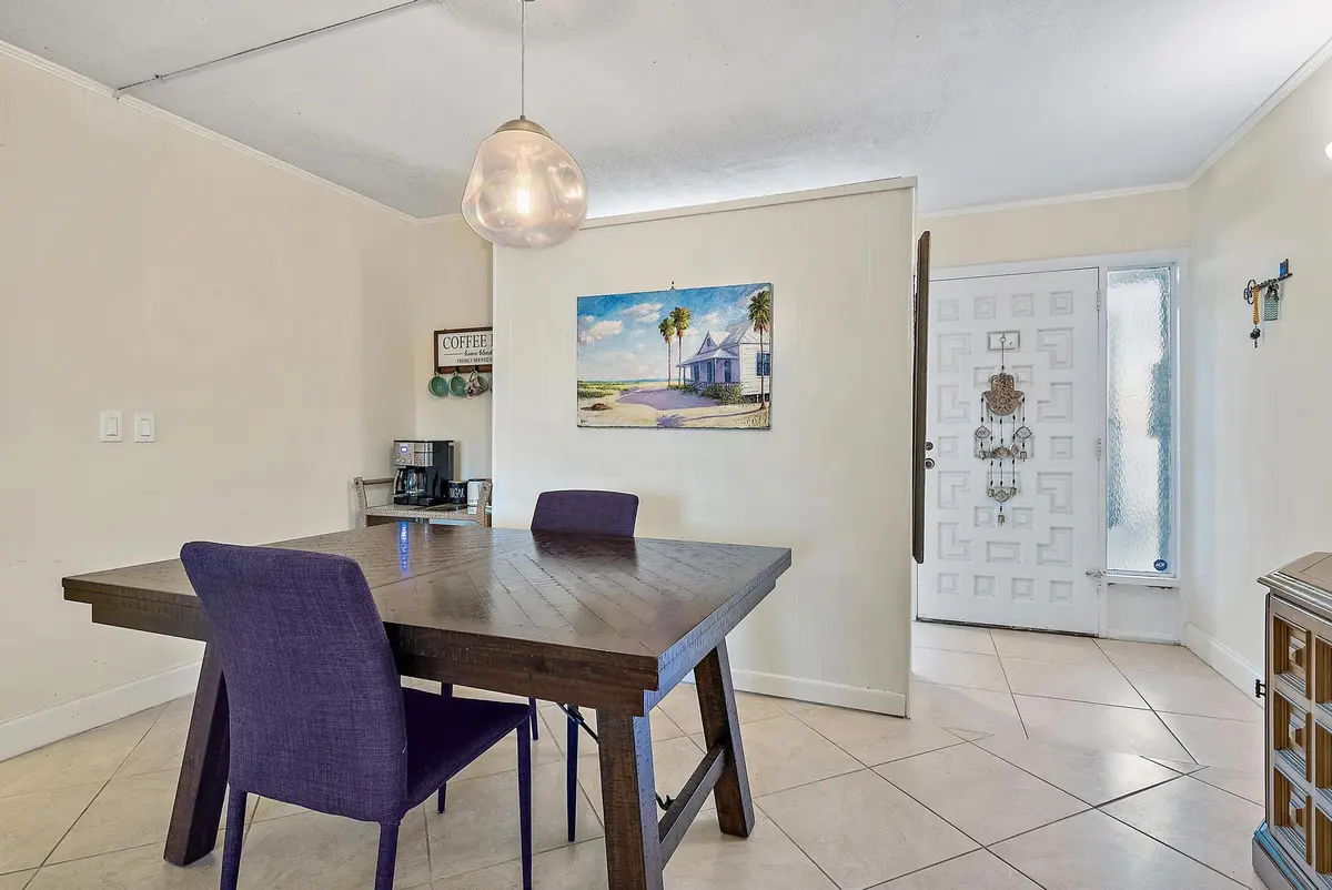 Dining room at 1561 NE 12th Terrace C-14, Jensen Beach
