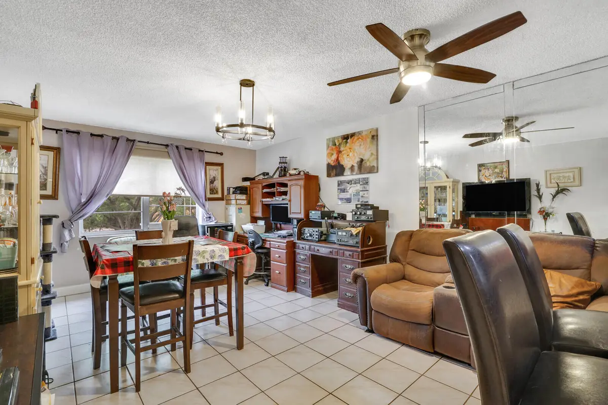 Living Room/Dining Area at 4364 NW 9th Avenue 16-3d, Deerfield Beach