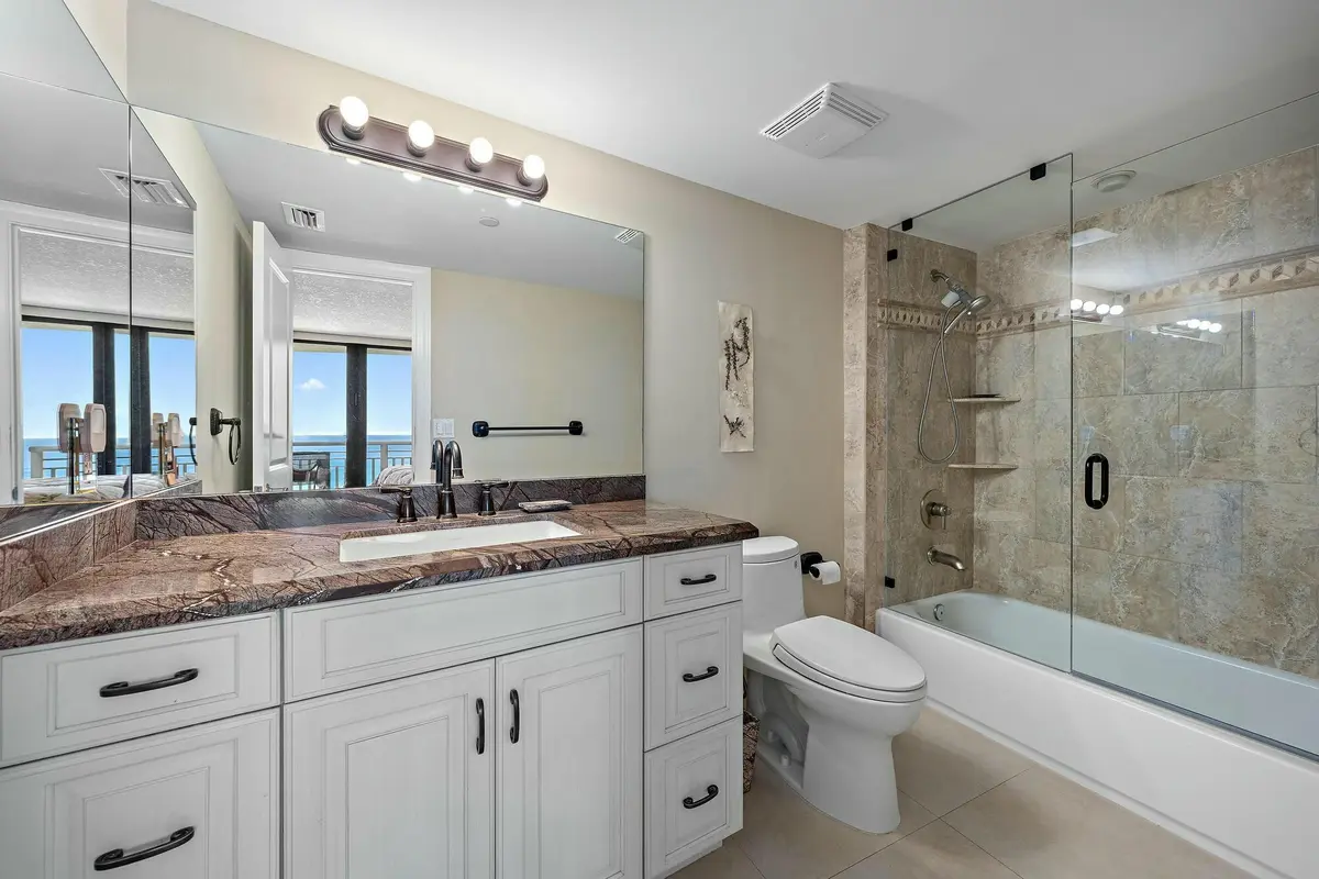 Primary Bedroom at 3000 N Ocean Drive 19e, Singer Island