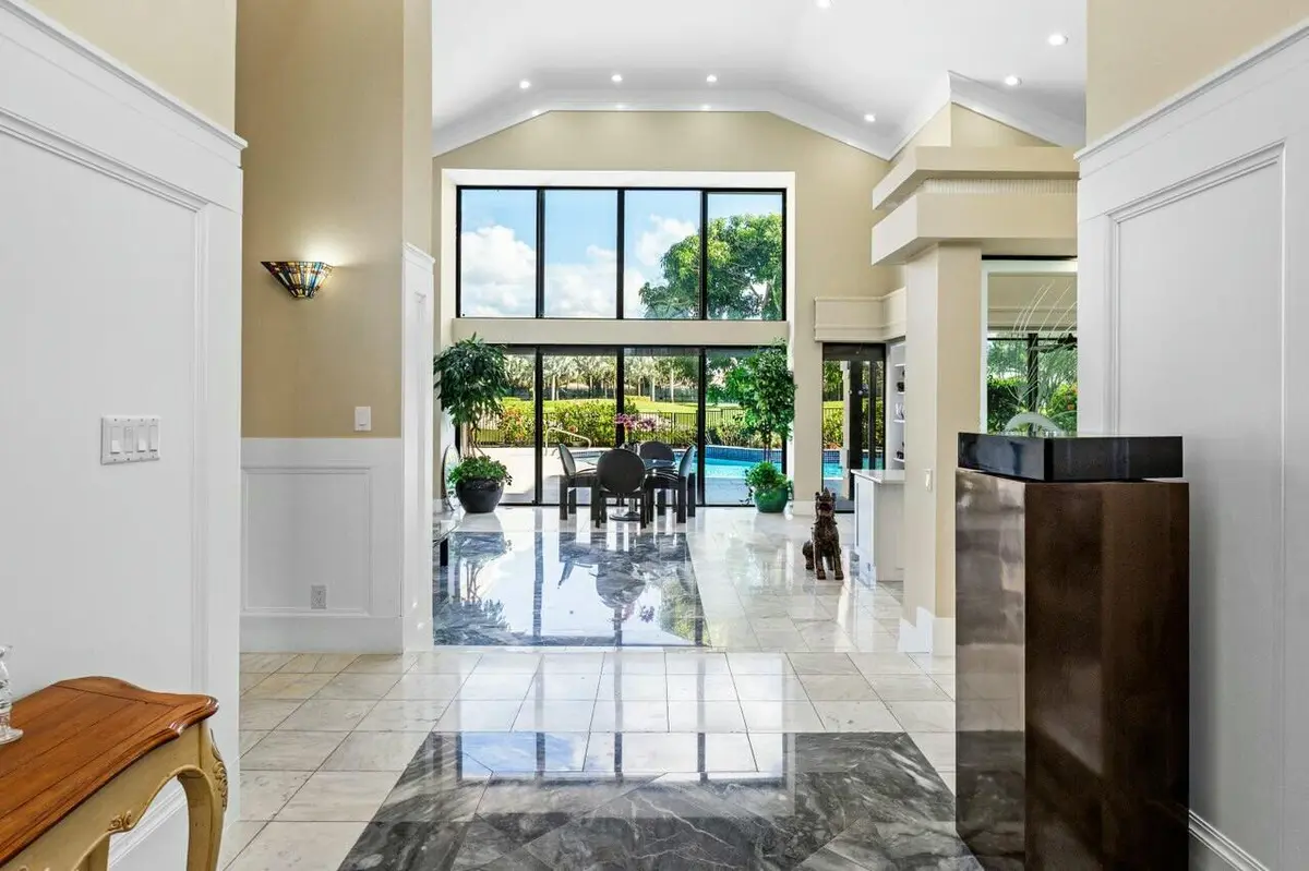 Grand entrance at 4869 Tallowwood Lane, Boca Raton