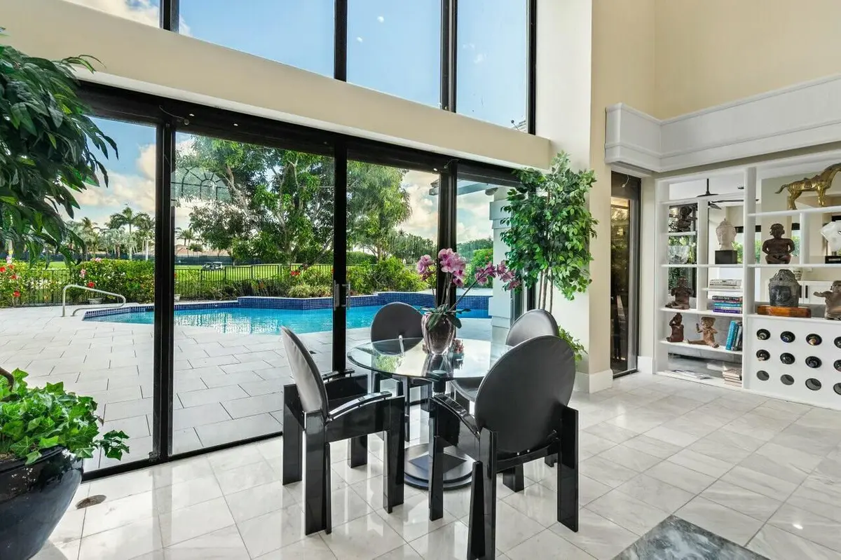 Living room at 4869 Tallowwood Lane, Boca Raton