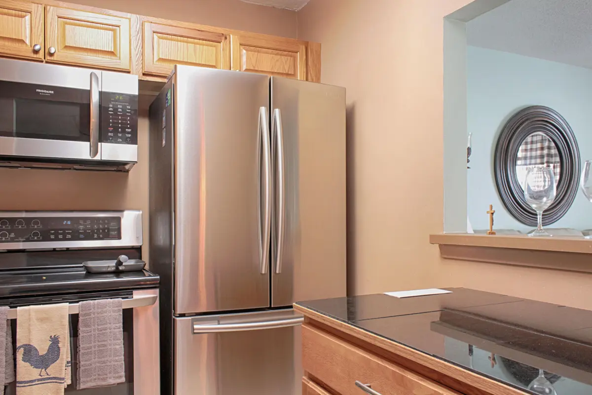 Kitchen at 880 Horizons 102, Boynton Beach