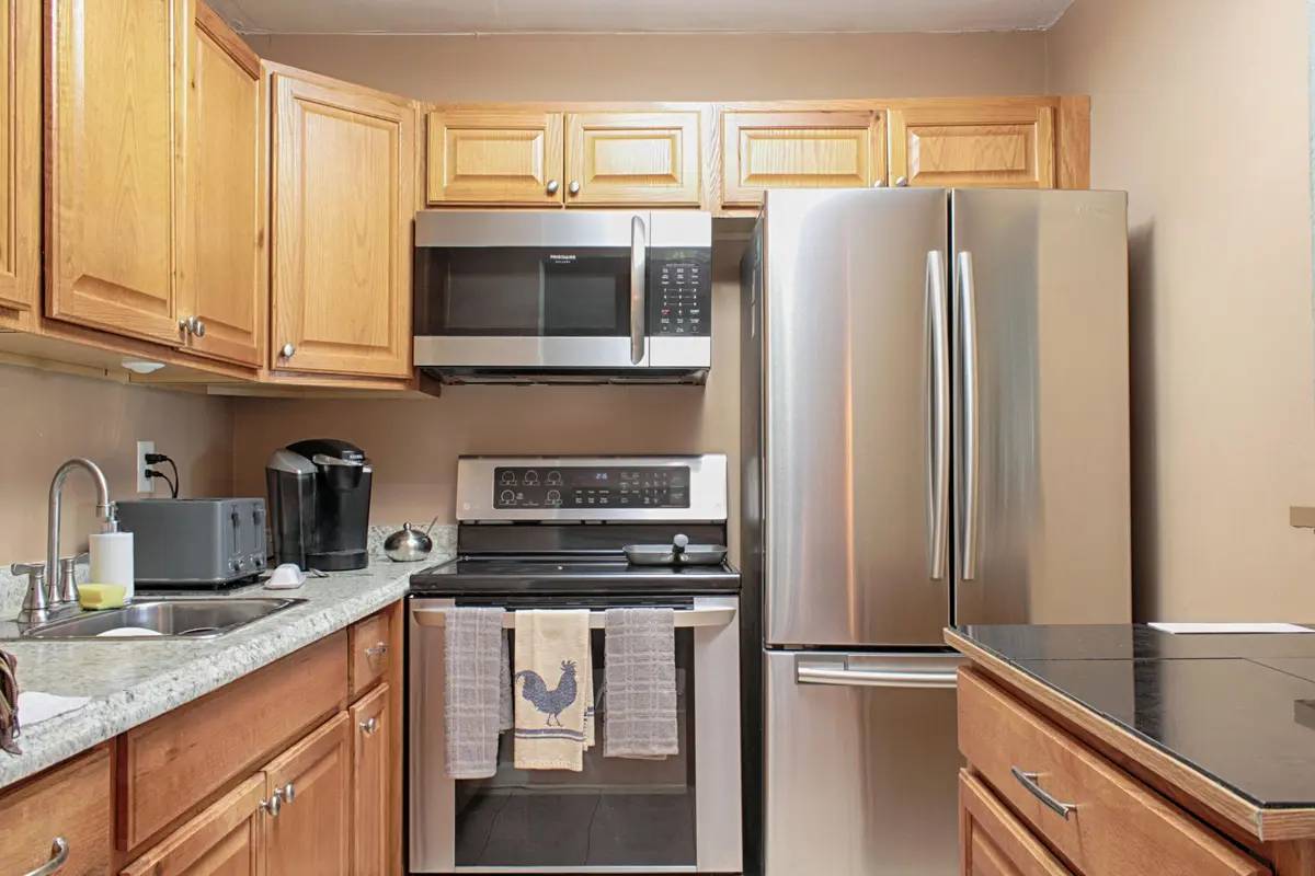 Kitchen at 880 Horizons 102, Boynton Beach