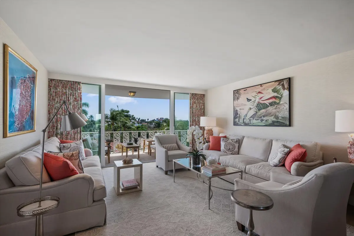 Living Room at 227 Australian Avenue 4c, Palm Beach